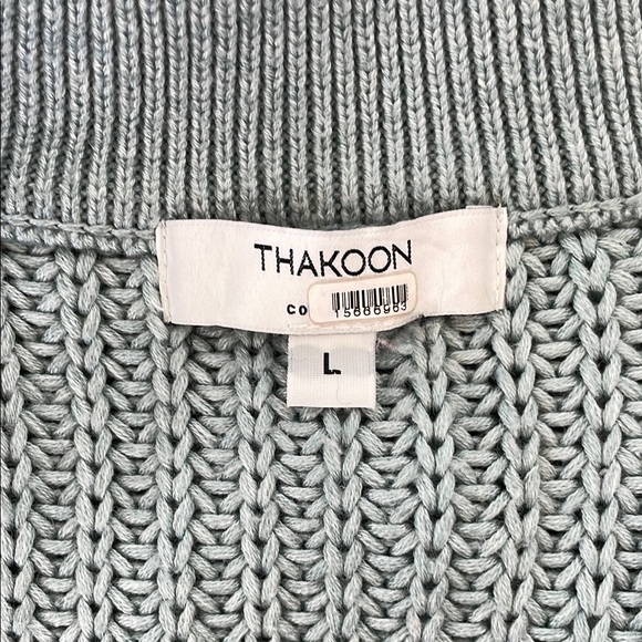 THAKOON x RTR, Collared Sweater, L - Picture 7 of 9